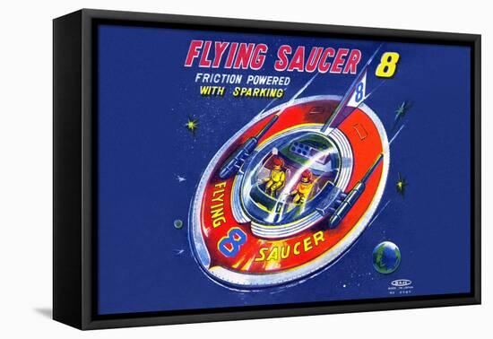Flying Saucer 8-null-Framed Stretched Canvas
