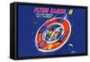 Flying Saucer 8-null-Framed Stretched Canvas