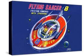 Flying Saucer 8-null-Stretched Canvas
