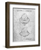 Flying Saucer-Cole Borders-Framed Art Print