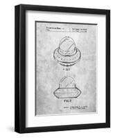 Flying Saucer-Cole Borders-Framed Art Print