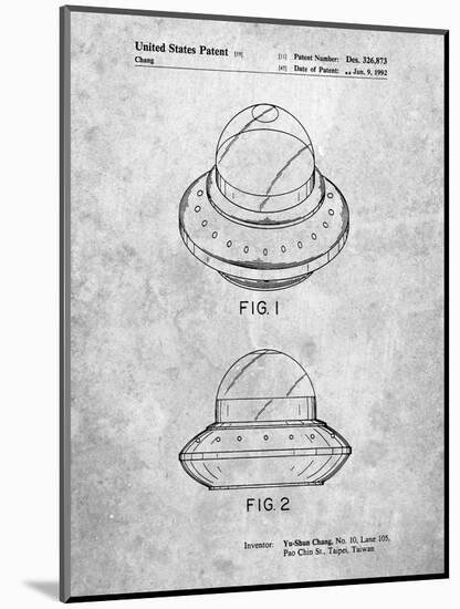 Flying Saucer-Cole Borders-Mounted Art Print