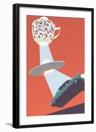 Flying Saucer-A Richard Allen-Framed Giclee Print