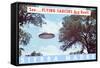 Flying Saucers are Real, Sierra Madre, California-null-Framed Stretched Canvas