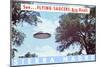Flying Saucers are Real, Sierra Madre, California-null-Mounted Art Print