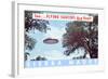 Flying Saucers are Real, Sierra Madre, California-null-Framed Art Print