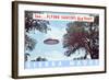 Flying Saucers are Real, Sierra Madre, California-null-Framed Art Print