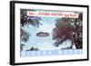 Flying Saucers are Real, Sierra Madre, California-null-Framed Art Print