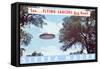 Flying Saucers are Real, Sierra Madre, California-null-Framed Stretched Canvas