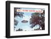 Flying Saucers are Real-Found Image Press-Framed Photographic Print