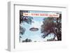 Flying Saucers are Real-Found Image Press-Framed Photographic Print