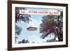 Flying Saucers are Real-Found Image Press-Framed Photographic Print