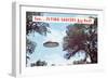 Flying Saucers are Real-Found Image Press-Framed Photographic Print