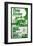 Flying Scotsman Green-null-Framed Art Print