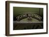 Flying Scotsman Sign-null-Framed Art Print