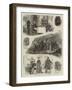 Flying Sketches at the Theatres-William Ralston-Framed Giclee Print