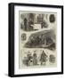Flying Sketches at the Theatres-William Ralston-Framed Giclee Print
