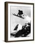 Flying Skier!-null-Framed Photographic Print