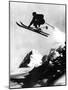 Flying Skier!-null-Mounted Photographic Print