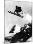 Flying Skier!-null-Mounted Photographic Print