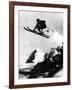 Flying Skier!-null-Framed Photographic Print