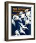 "Flying South," Saturday Evening Post Cover, November 20, 1937-Ski Weld-Framed Giclee Print