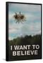 Flying Spaghetti Monster - I Want To Believe-null-Framed Poster