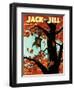 Flying Squirrel - Jack and Jill, November 1955-Georgeann Helms-Framed Giclee Print