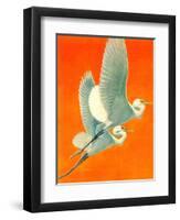 "Flying Storks,"June 19, 1937-Francis Lee Jaques-Framed Giclee Print