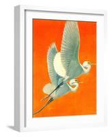 "Flying Storks,"June 19, 1937-Francis Lee Jaques-Framed Giclee Print