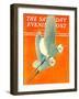 "Flying Storks," Saturday Evening Post Cover, June 19, 1937-Francis Lee Jaques-Framed Premium Giclee Print