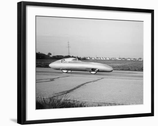 Flying Stretcher Motorcycle-Gerhard P. Seinig-Framed Photographic Print