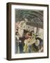 Flying to Paris-W Bryce Hamilton-Framed Art Print