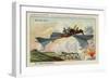 Flying Torpedo Boat in the Year 2000-null-Framed Giclee Print