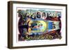 Flying Visit by Servais le Roy-Edward Weller-Framed Art Print