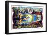 Flying Visit by Servais le Roy-Edward Weller-Framed Art Print