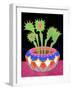 Flytraps in a Pot, 2021 (Acrylic on Panel)-Tsz Kam-Framed Giclee Print