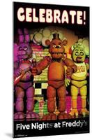 FNAF - CELEBRATE-null-Mounted Poster