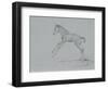 Foal Sketch-Michael Jackson-Framed Giclee Print