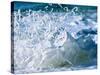 Foam Splashes in the Sea-null-Stretched Canvas