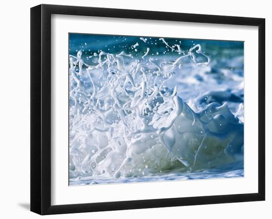 Foam Splashes in the Sea-null-Framed Photographic Print