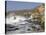 Foam Thrown in Air When Hitting Rocks, Garrapata State Park, Entrance No.7, California, USA-Tom Norring-Stretched Canvas
