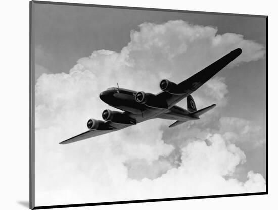 Focke-Wulfe Fw 200 Condor in Flight-null-Mounted Photographic Print