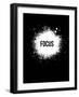 Focus Black-NaxArt-Framed Art Print