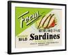 Focus Brand Norway Sild Sardines-null-Framed Art Print