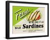 Focus Brand Norway Sild Sardines-null-Framed Art Print