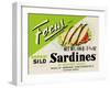 Focus Brand Norway Sild Sardines-null-Framed Art Print