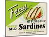 Focus Brand Norway Sild Sardines-null-Mounted Art Print