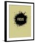 Focus Grey-NaxArt-Framed Art Print