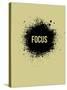 Focus Grey-NaxArt-Stretched Canvas